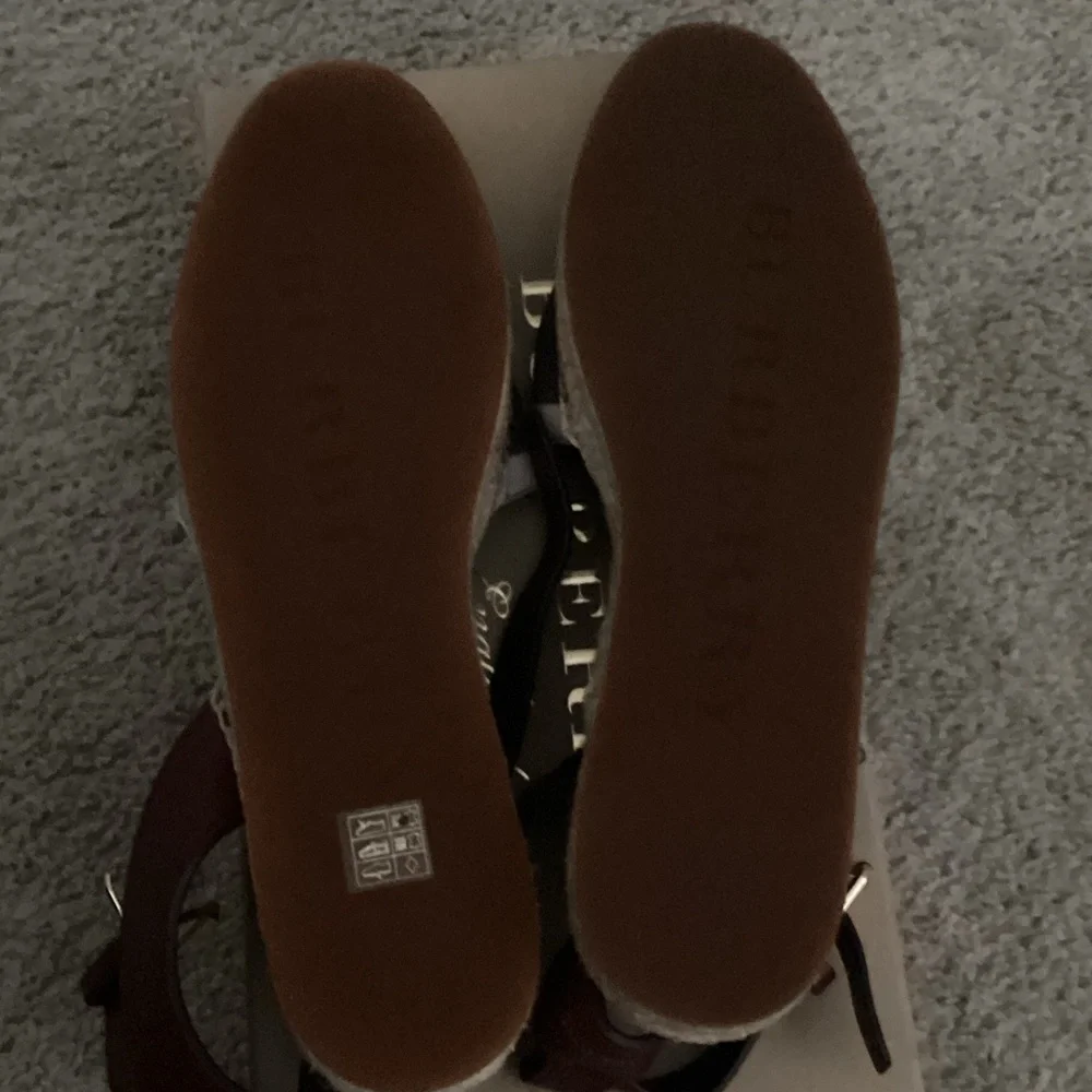 Burberry Brown and Black Espadrilles - Picture 3 of 3